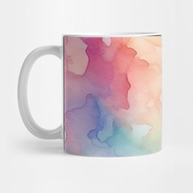 Colorful Watercolor Pattern - 03 by SLGA Designs